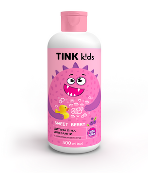 Дитяча піна для ванни Sweet Berry Tink kids, 500 мл