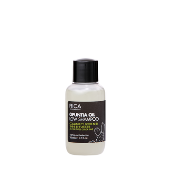 Шампунь з олією опунції RICA Opuntia Oil Low Shampoo, 50 мл