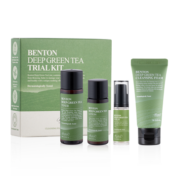 Набір мініатюр з Зеленим Чаєм Benton Deep Green Tea Trial Kit