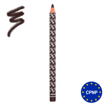 Олівець для брів пудровий ZOLA Powder Brow Pencil Taupe Brown