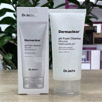М'яка гель-пінка для вмивання з pH 5.5 Dr.Jart+ Dermaclear Micro pH Foam pH 5.5, 120 мл